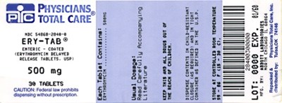 Image Of 500 mg Package Label (500mg Package Label)